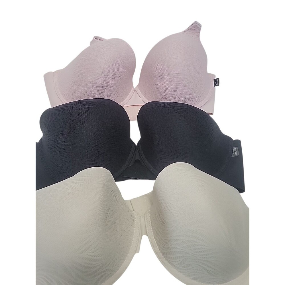 Lot Of 3 Vince Camuto Padded Full Figure Underwire Bra Size 42D